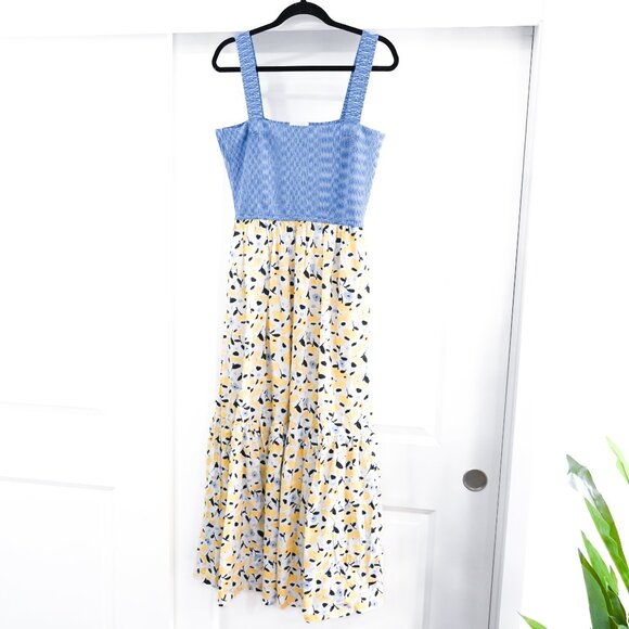 Tanya Taylor Size XL Gianna Printed Midi Dress - Picture 2 of 10